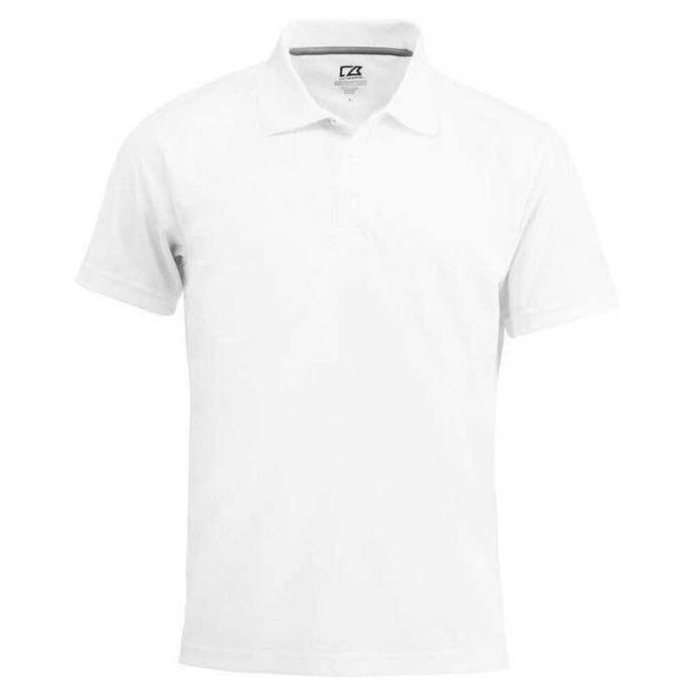 Cutter & Buck Mens Polo Shirt / White